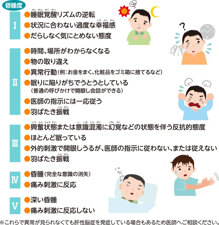 肝性脳症の原因と症状|よう 看護学生のおもしろサポーター