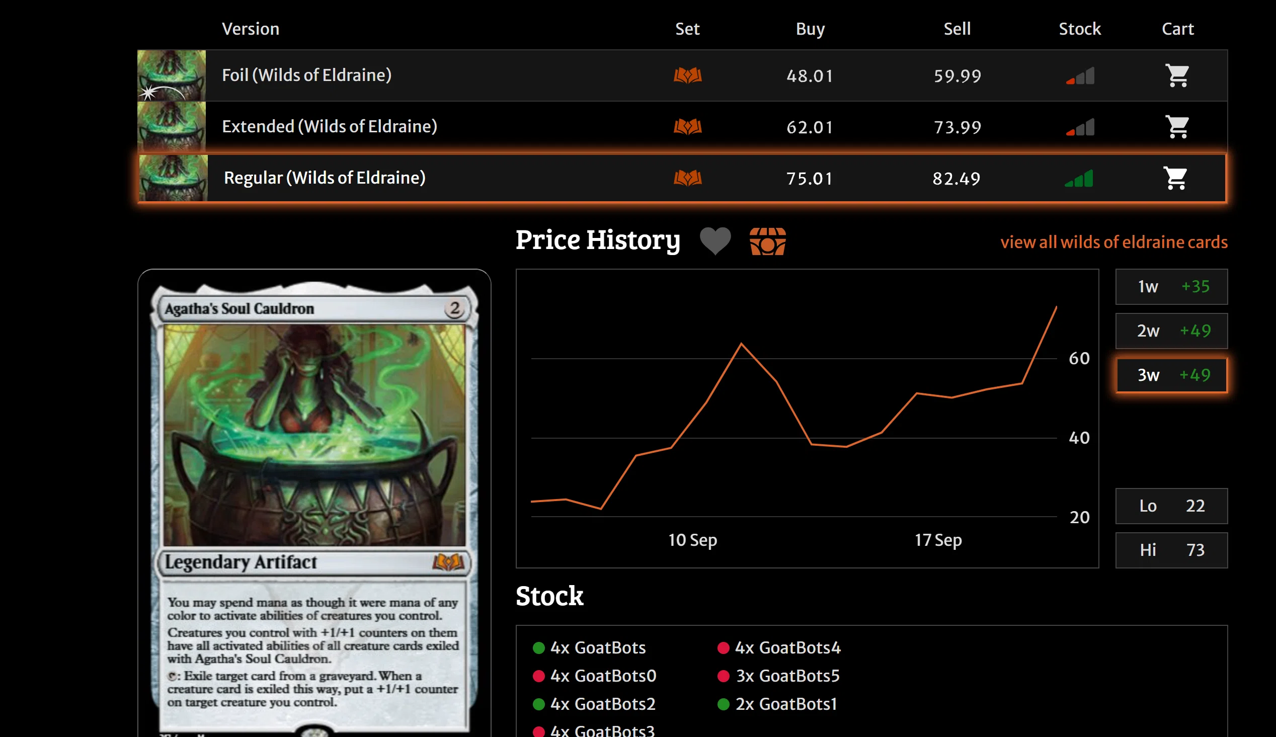 MTGモダン】エルドレインの森後の鱗親和とアガサの魂の大釜の説明書