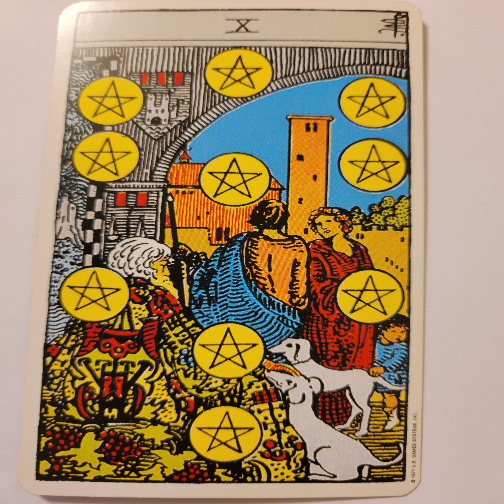 氷餅[タロット：小アルカナ_ペンタクル_基礎] 一覧｜氷餅