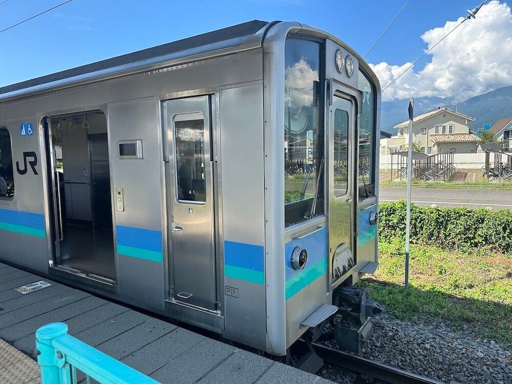 篠ノ井線と大糸線で18きっぷ日帰り一人旅｜tomoko