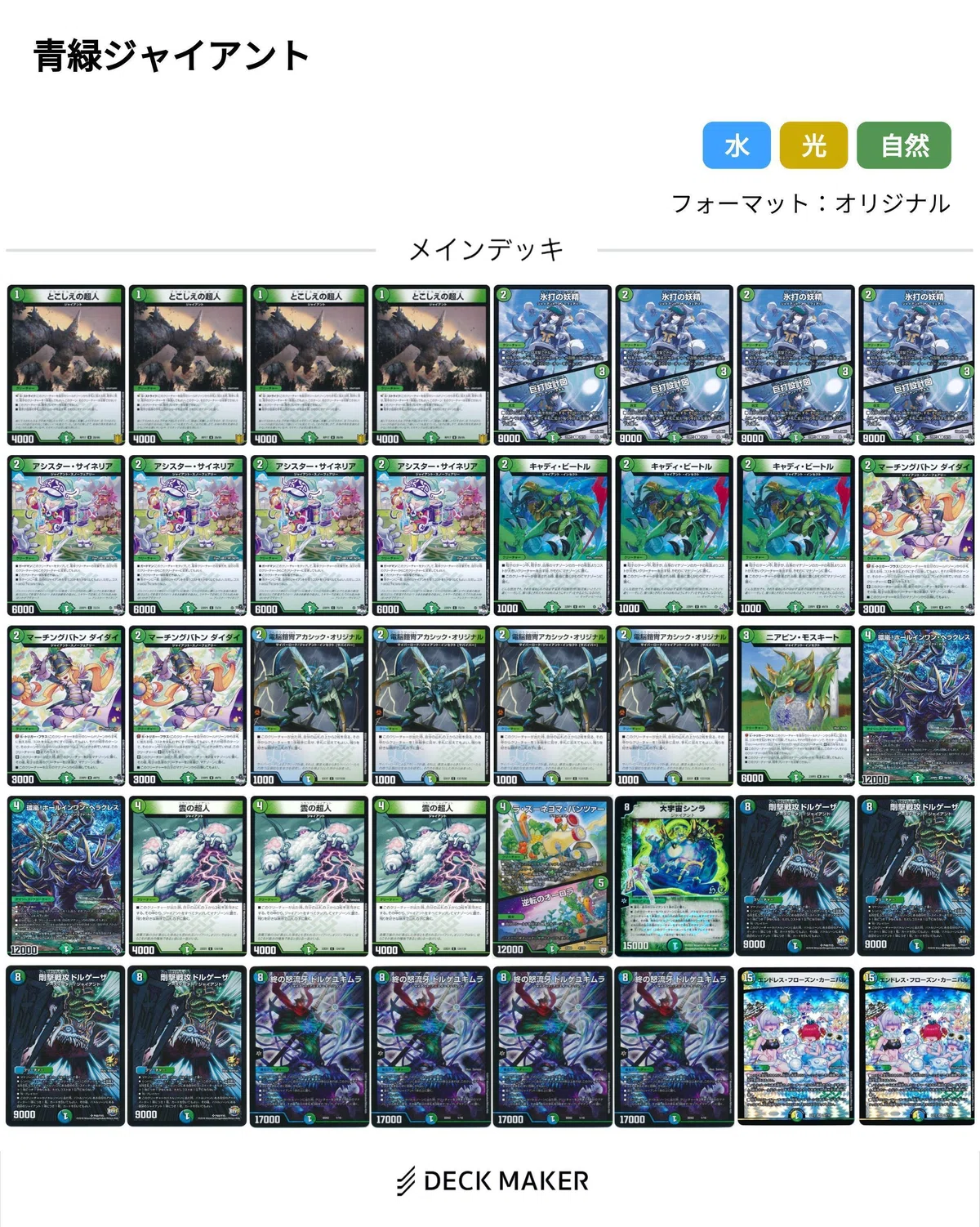 青緑ジャイアント使いによる新弾ジャイアント評価｜fanction
