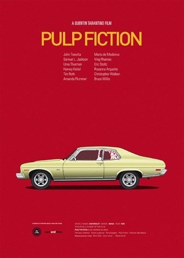 PULP FICTION パルプフィクション - Portraits / ポスター