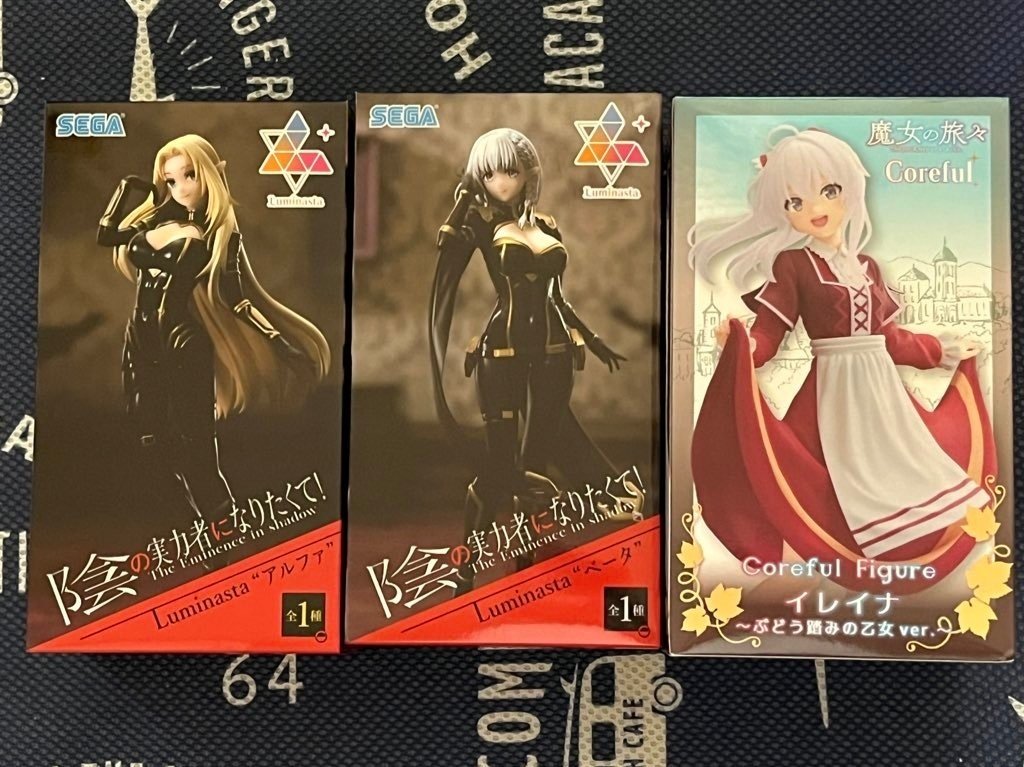 ゲームセンター　プライズ品　大処分 ゲーセンでフィギュアを乱獲するはなしその3｜watariko