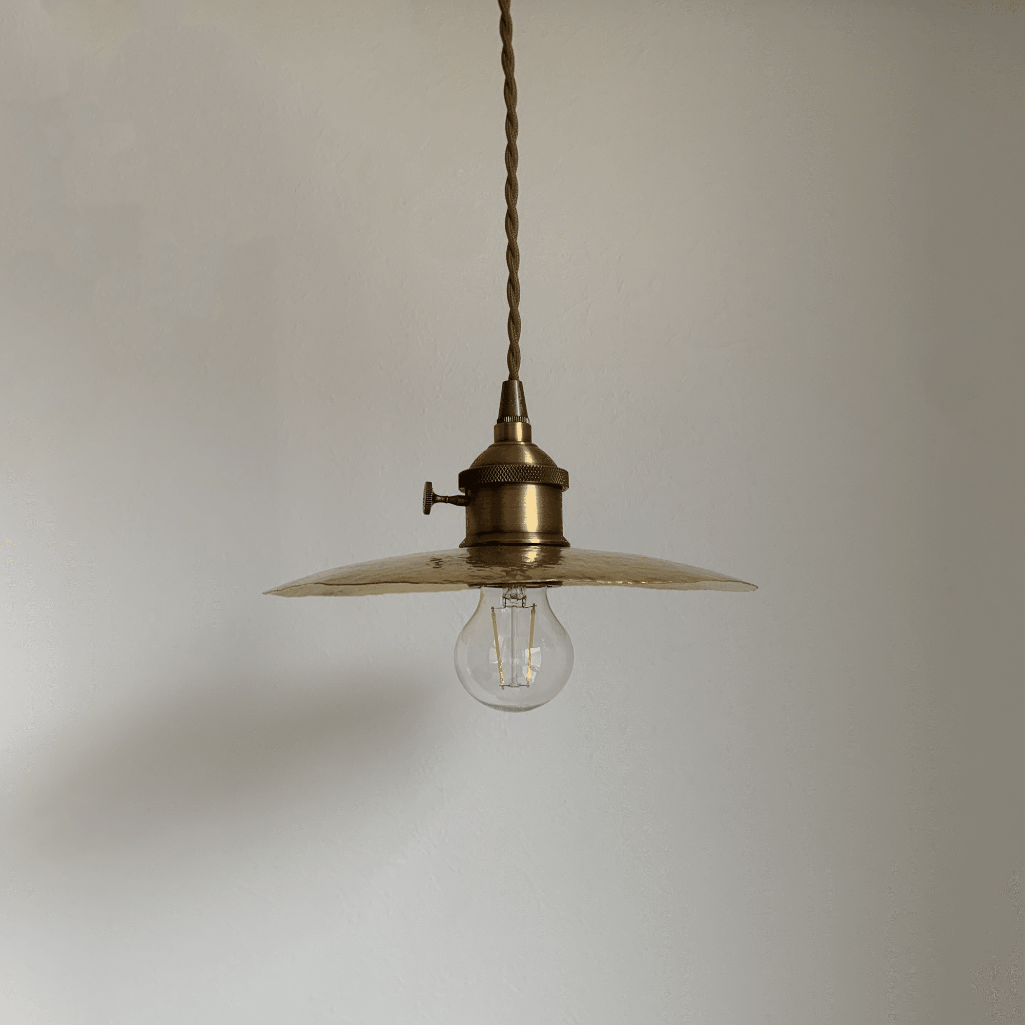 DIY］［鍛金］真鍮のランプシェードを手作りで作る方法｜いかはた なおと