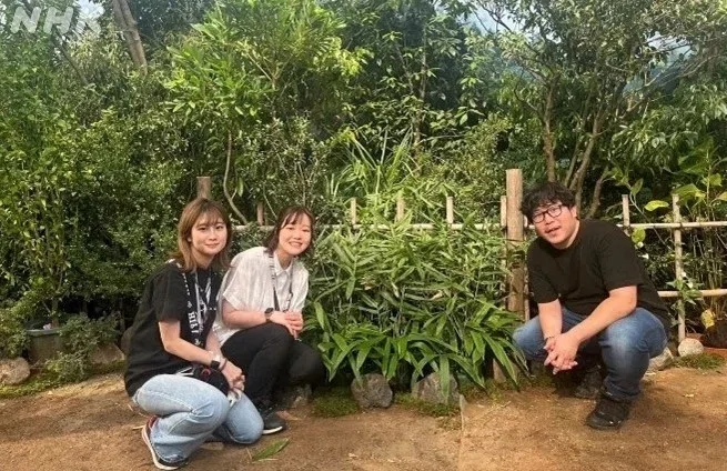 「らんまん」の植物考証チーム3人