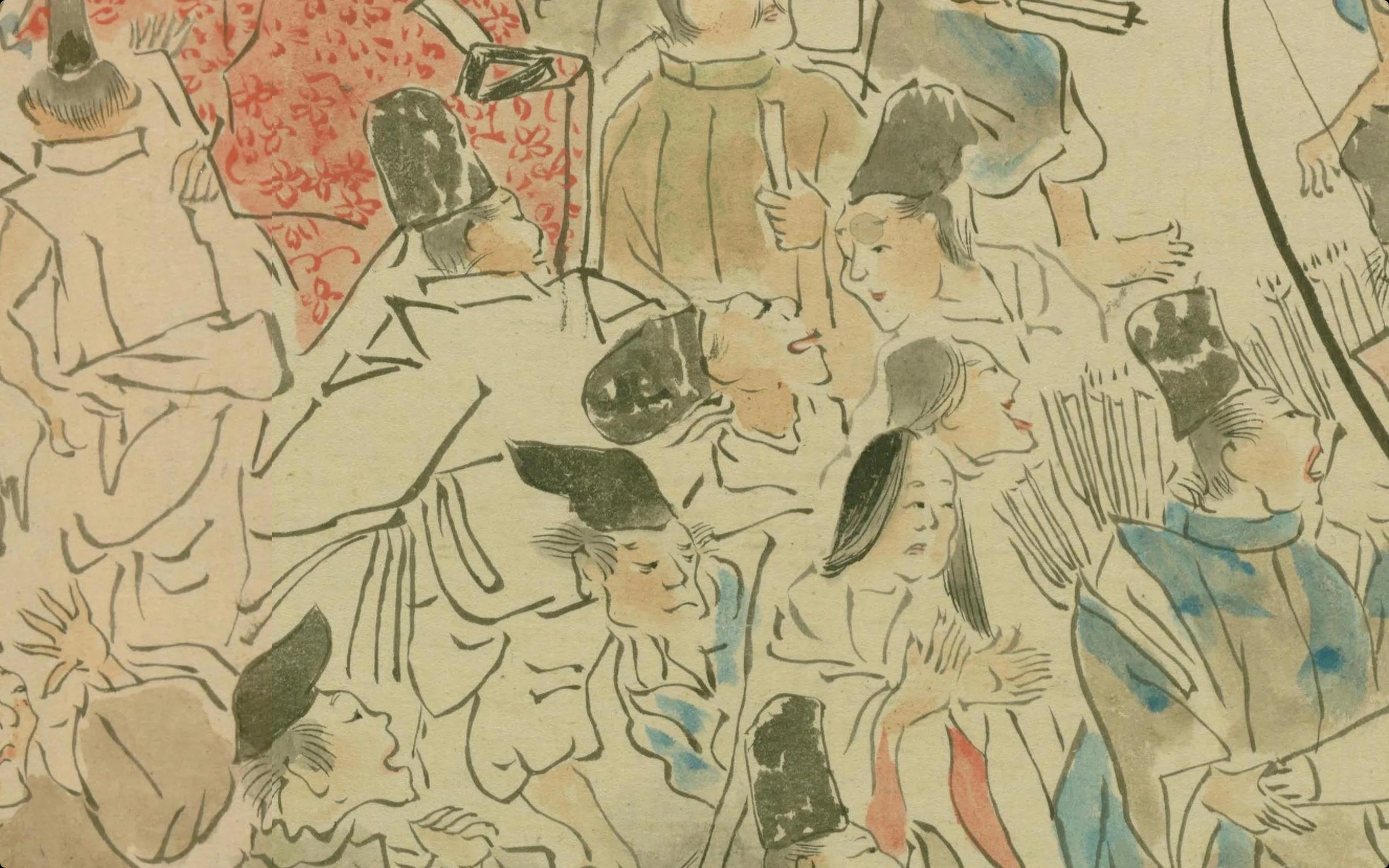 国宝『伴大納言絵巻』のストーリーを（講談風に）ざっくり解説【上巻