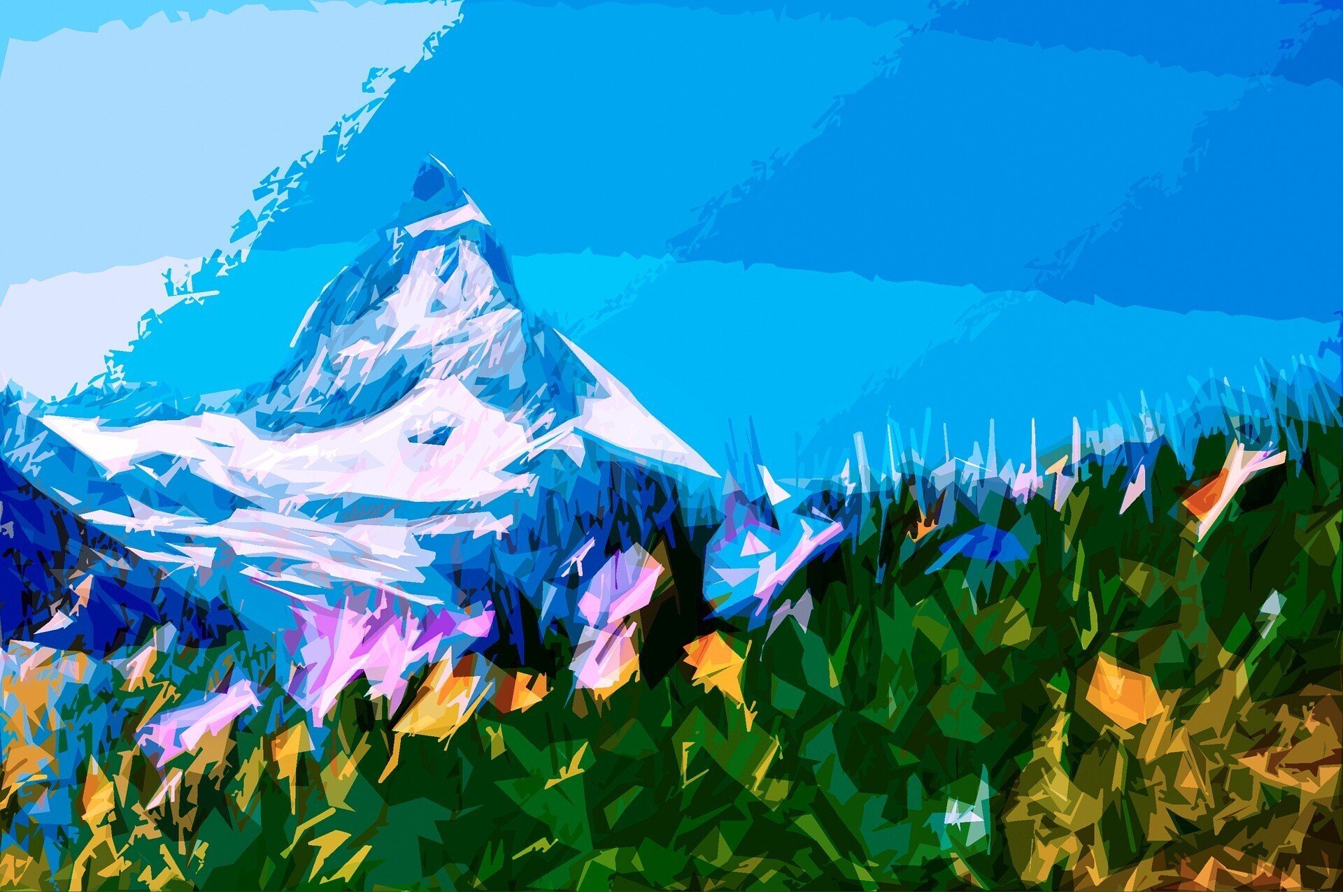 激安ブランド 金時山 △登山の魅力△（0035）｜10zan 絵画