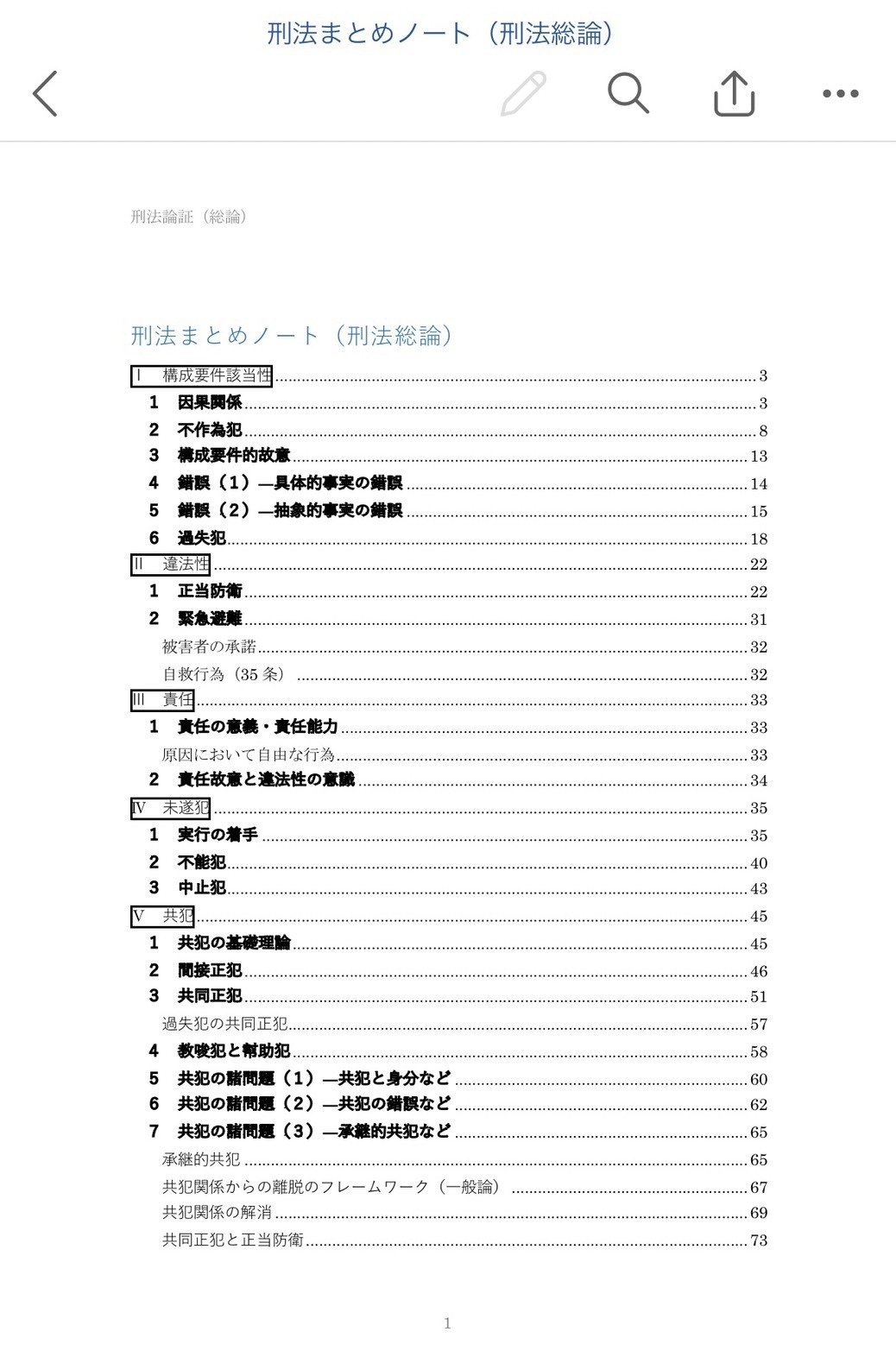 まとめノート（刑法）｜たまっち先生(弁護士/司法試験・予備試験