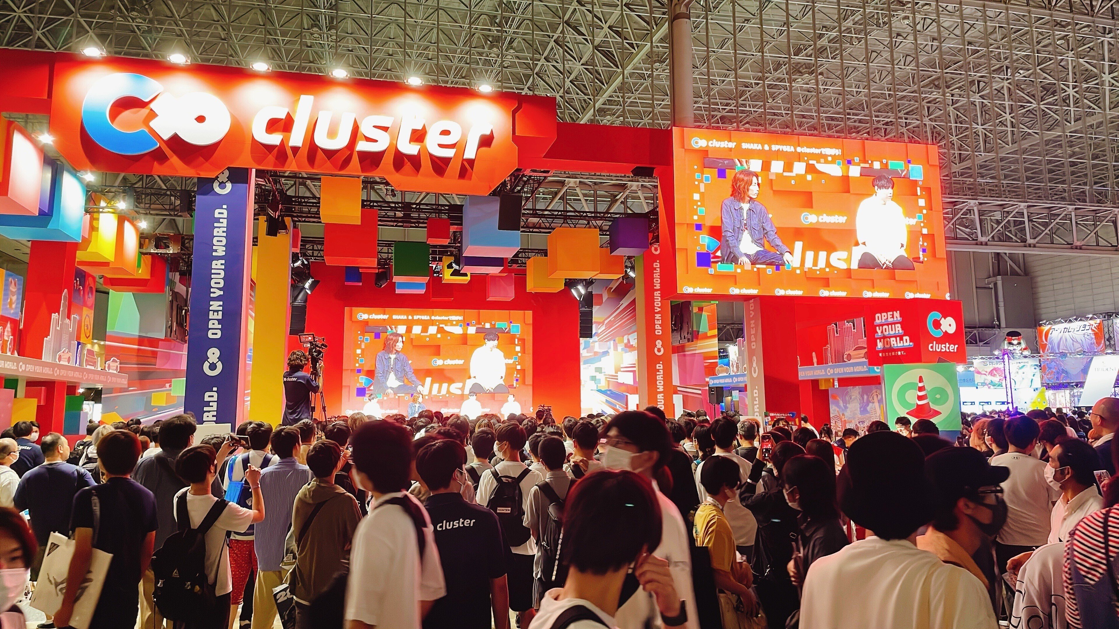 TGS2023】一般公開日1日目レポート｜cluster - メタバース