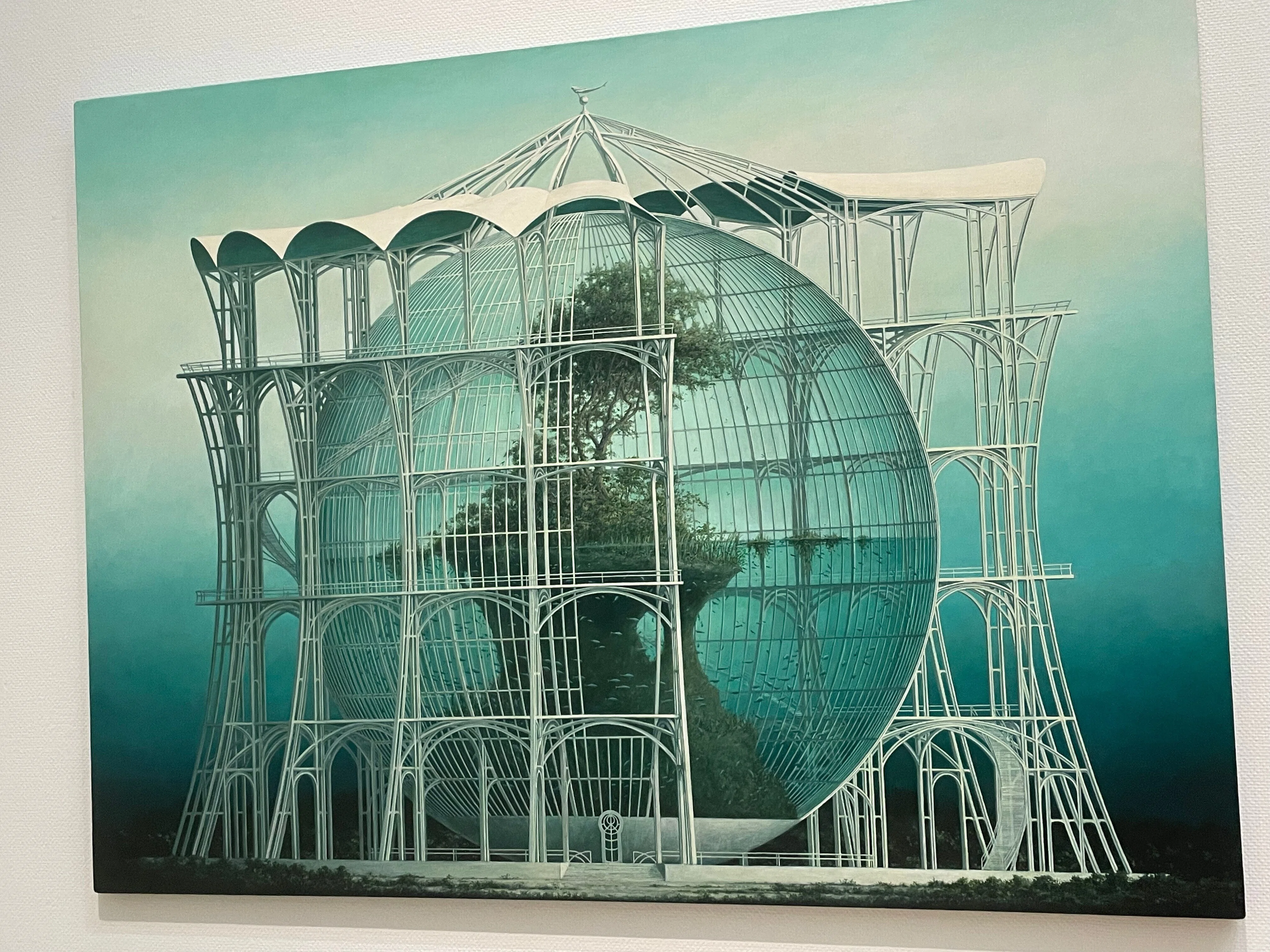 The Mysterious Imaginary Architecture Painted by Minoru Nomata