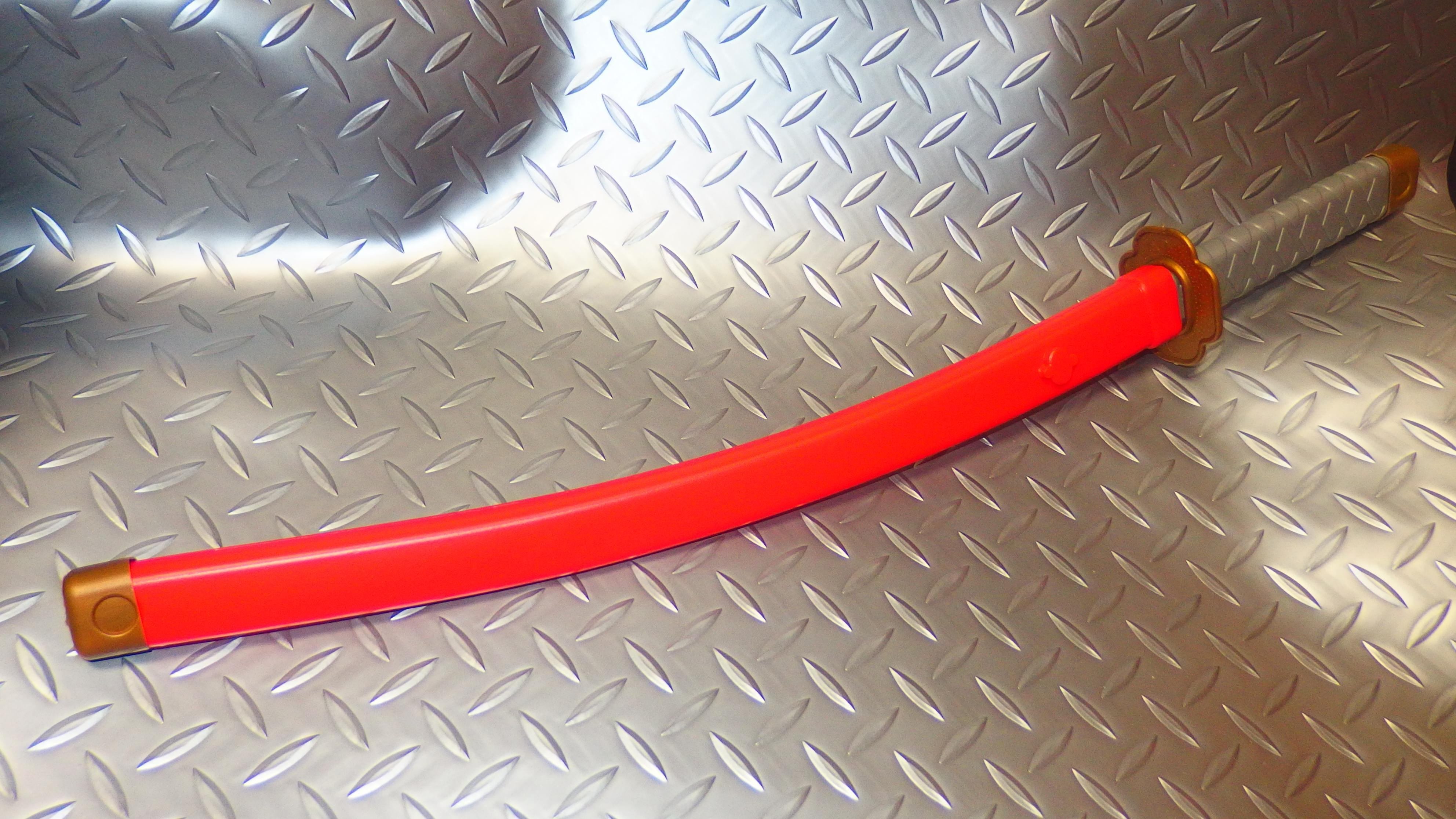 100円ショップ][模造刀][100円玩具]卓上玩具レビュー256 忍ニン刀