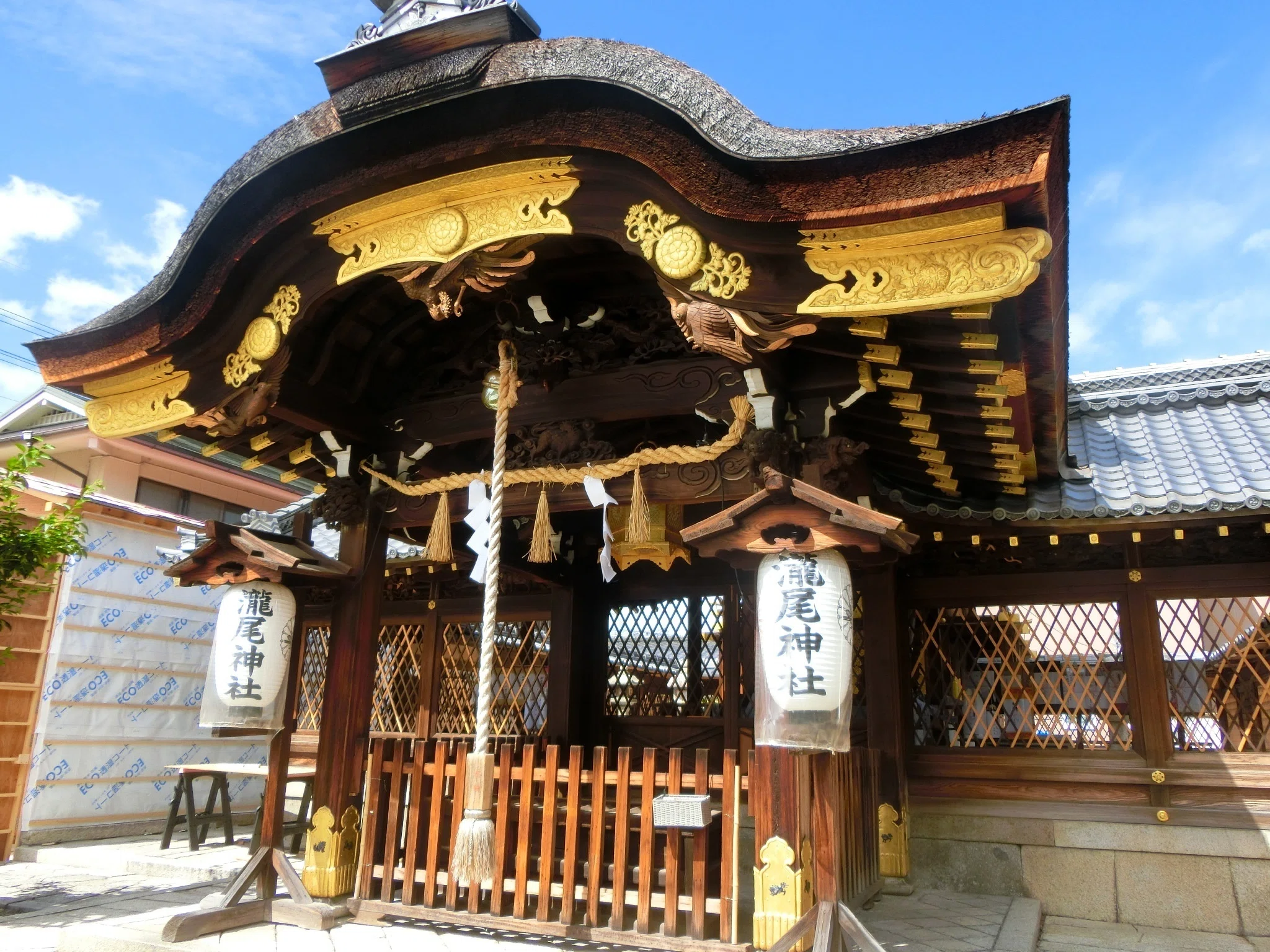 貴船神社移し!ﾘｱﾙ龍「瀧尾神社/宝樹寺(寶樹寺)」牛若丸大ﾋﾟﾝﾁ【京都