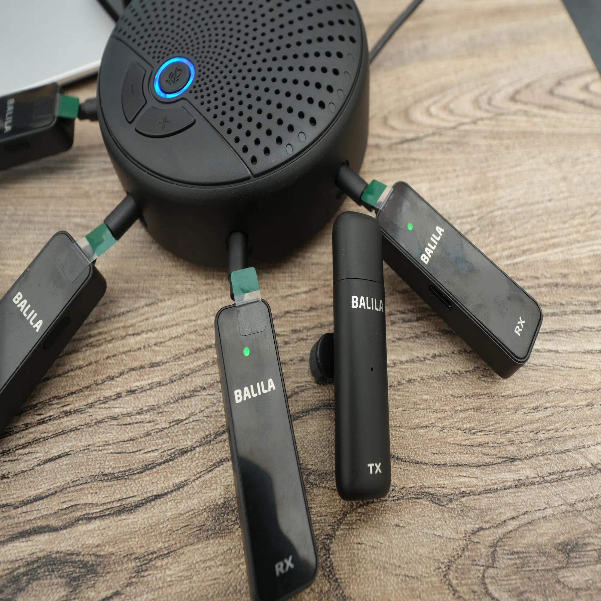 レビュー品】5個もマイクがつながるBALILA CM-100 スピーカーフォン 