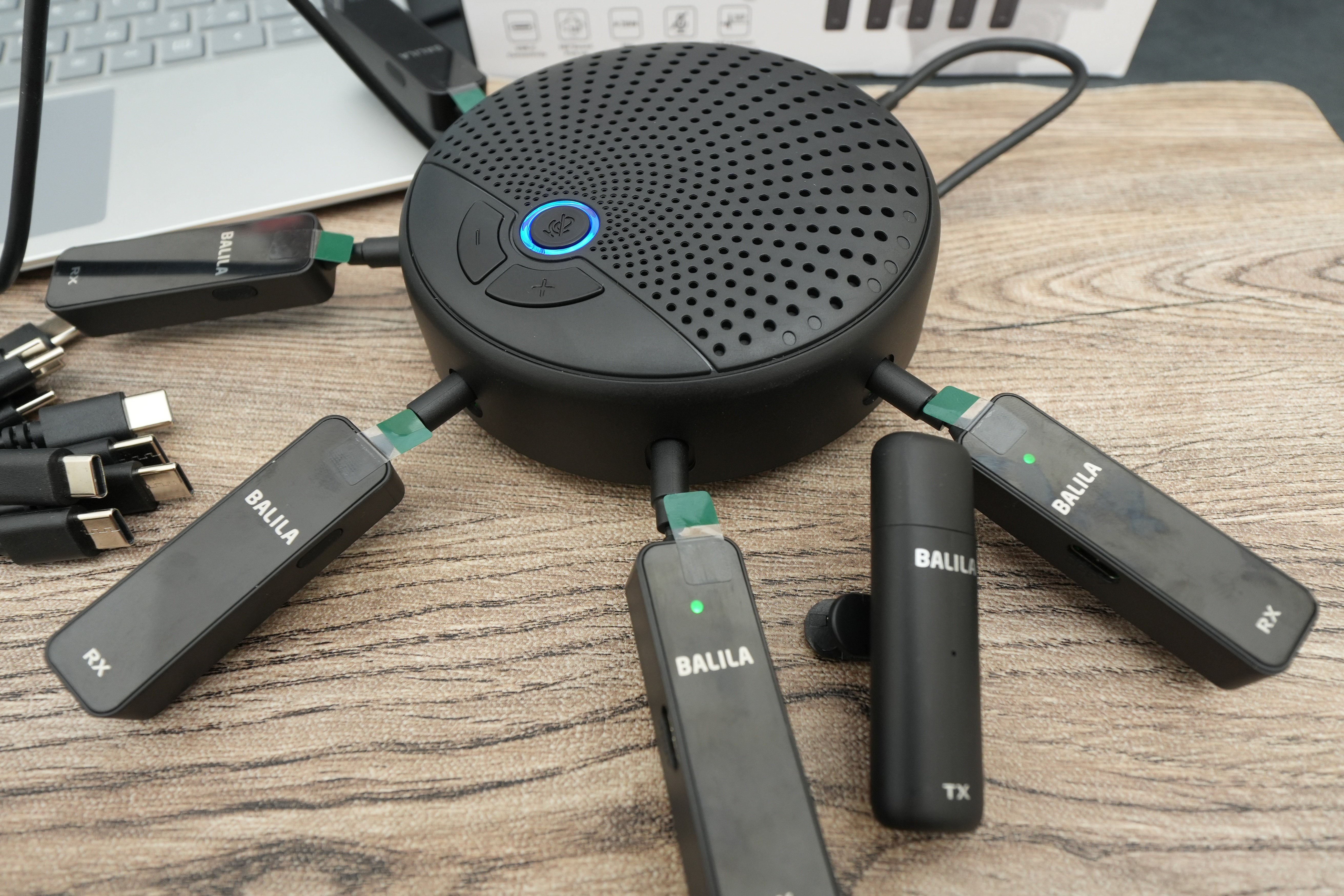 レビュー品】5個もマイクがつながるBALILA CM-100 スピーカー