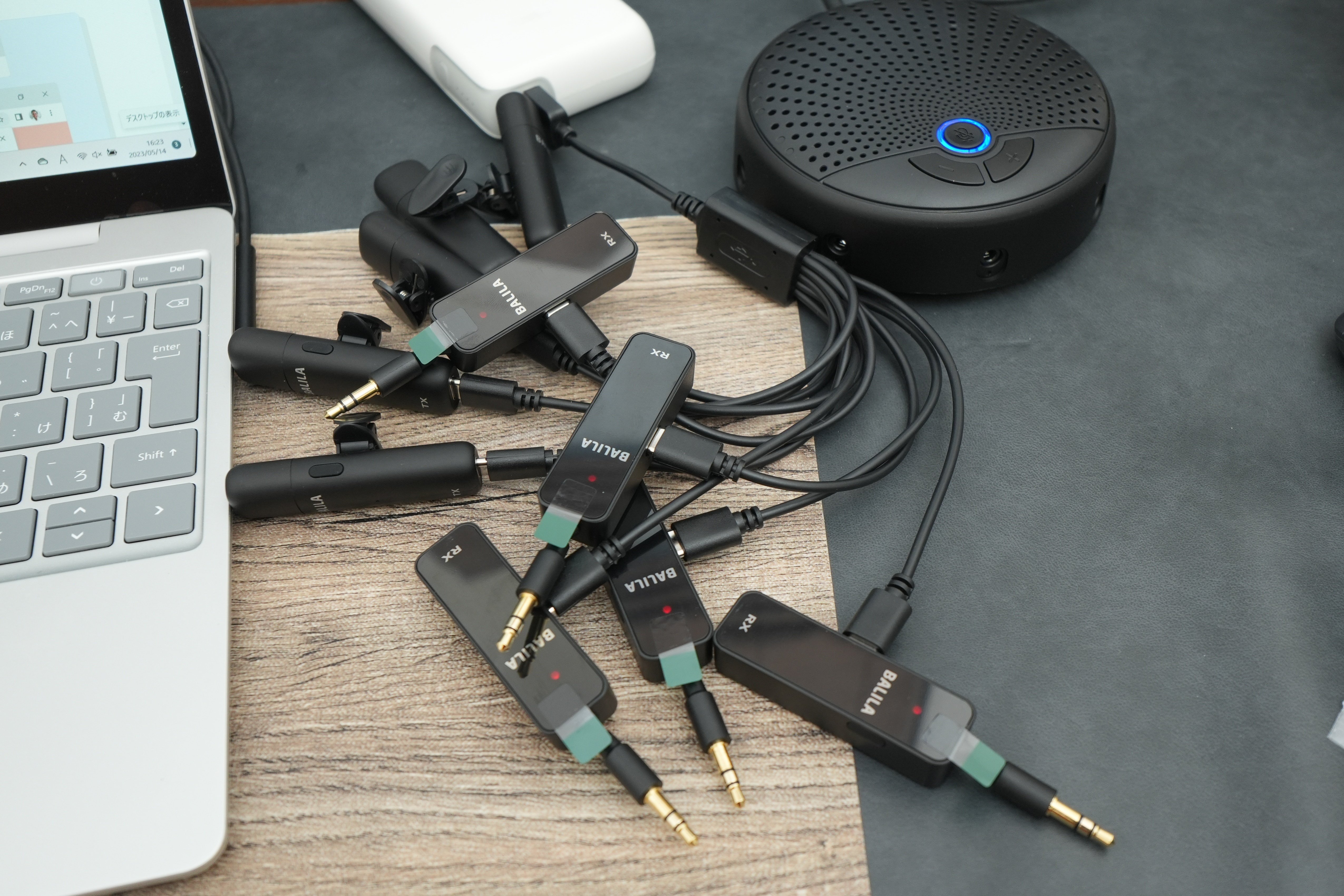 レビュー品】5個もマイクがつながるBALILA CM-100 スピーカー レビュー品】5個もマイクがつながるBALILA CM-100 スピーカー