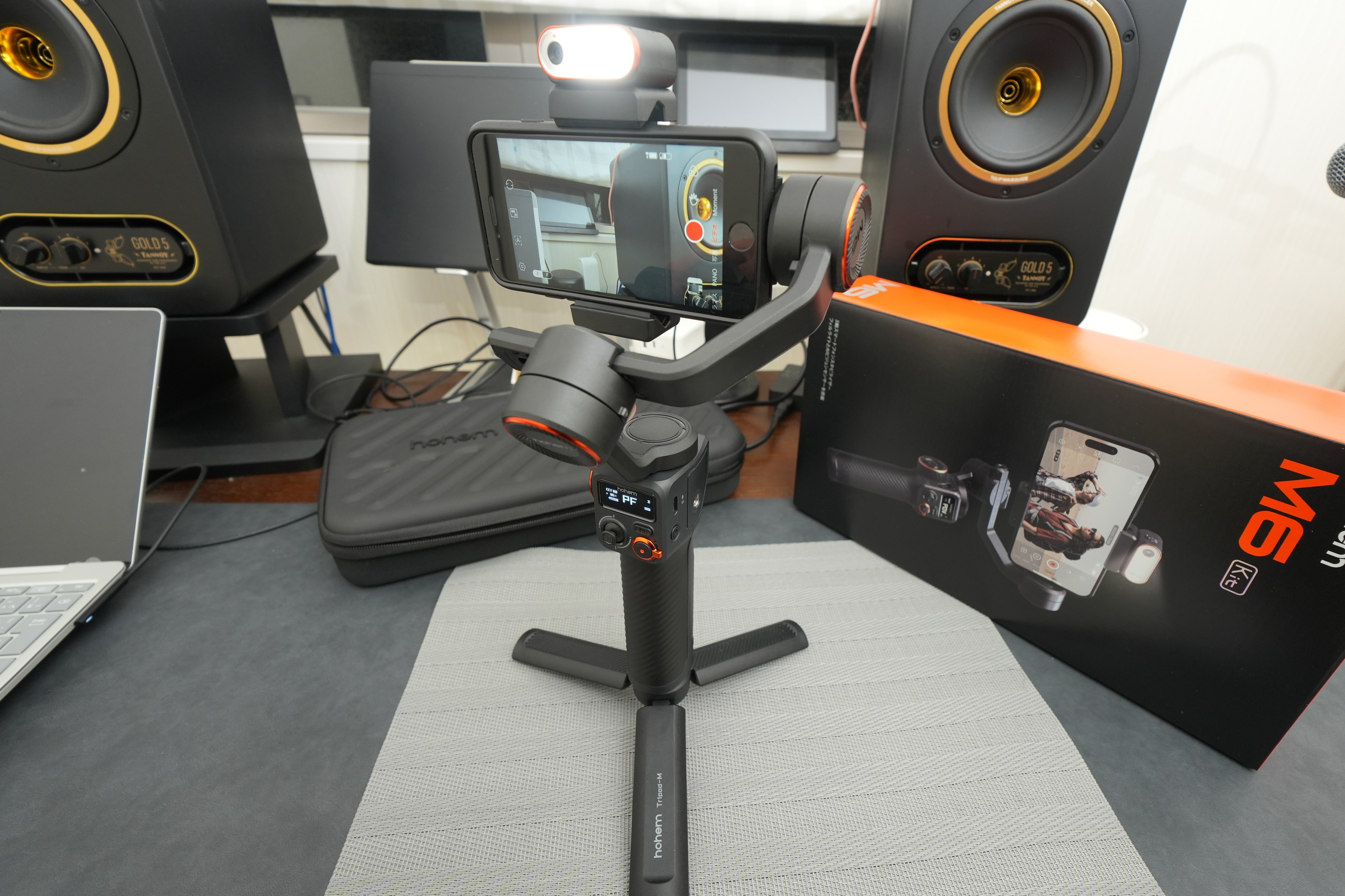 レビュー品】Hohem M6 Kitジンバル｜物欲名古屋人／サラリーマンYoutuber