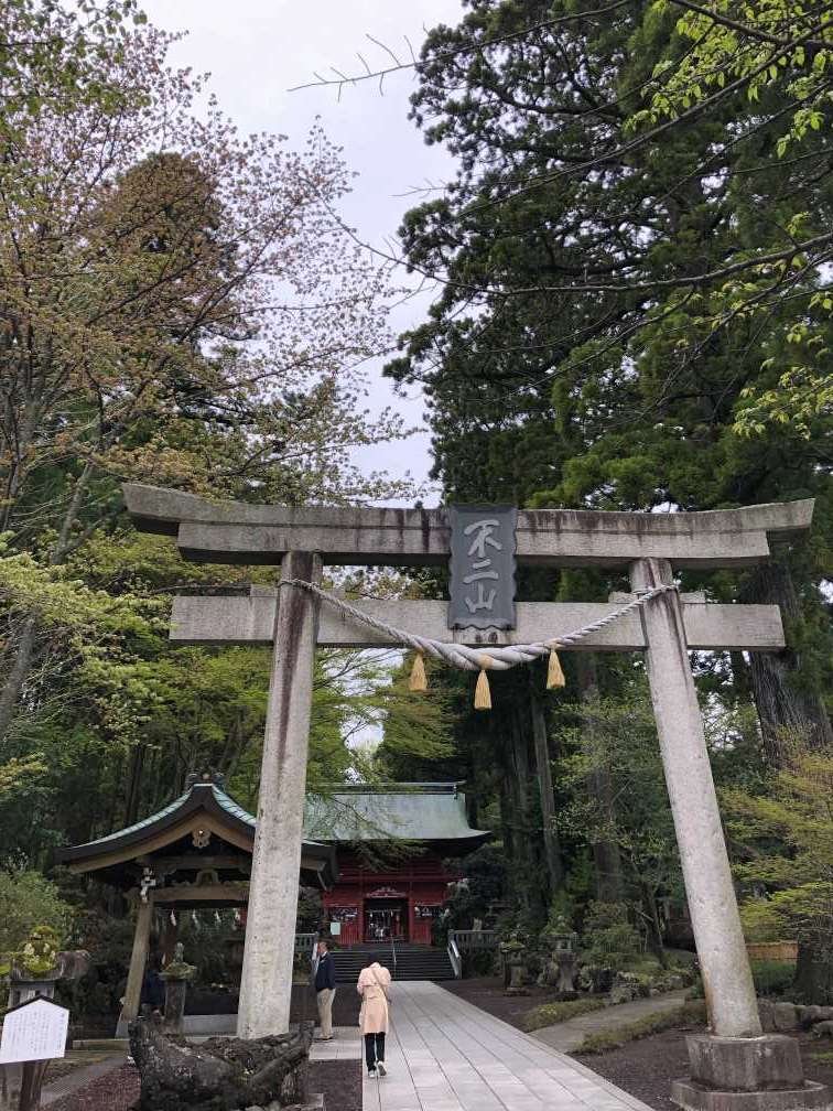 富士山東口本宮浅間神社の鳥居