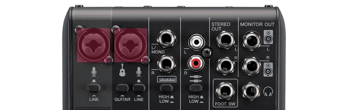 AG06 MkⅡの入力仕様を確認する 〜ATEM Mini × AG06を考える