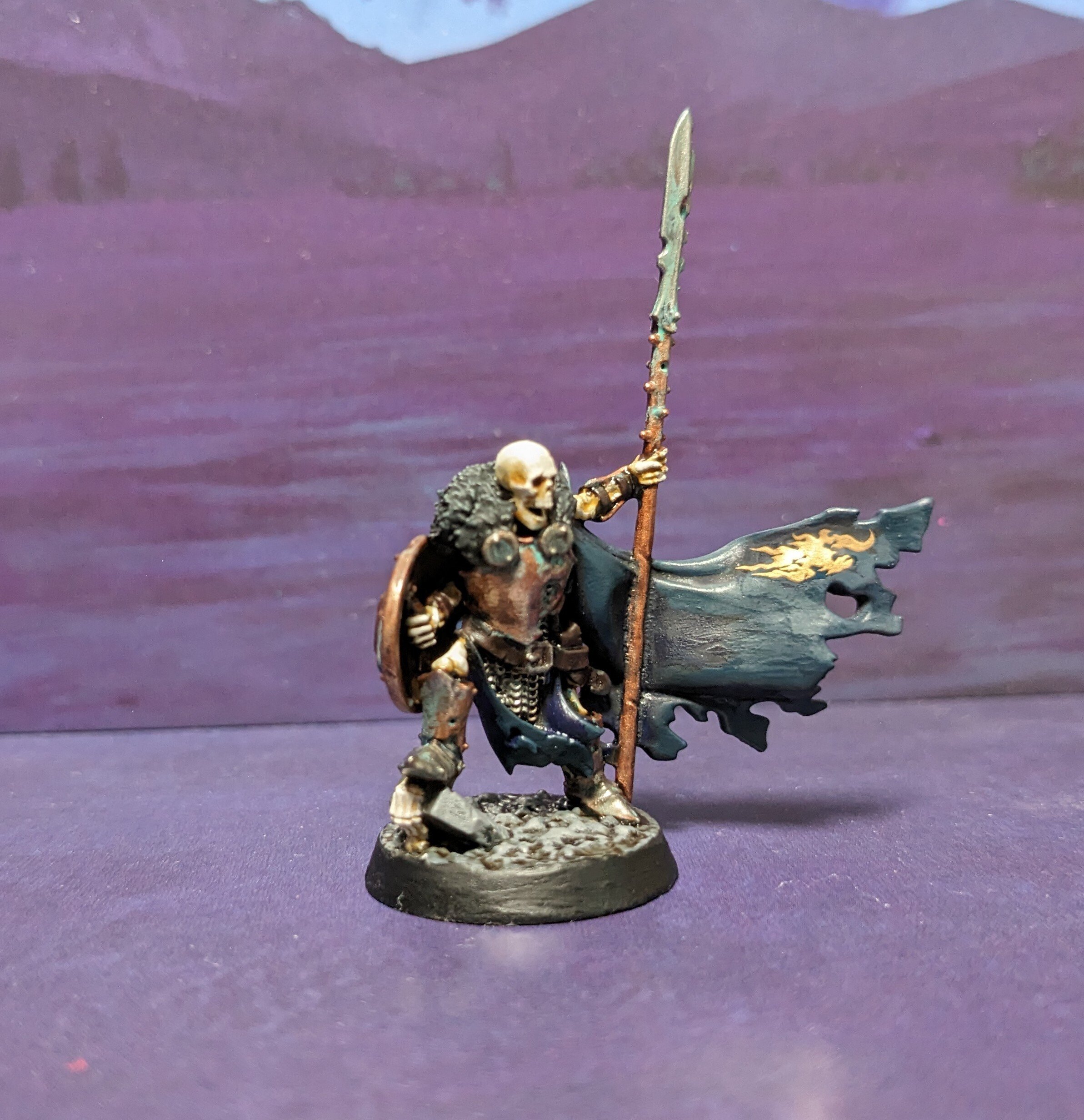 ウォーハンマー アンダーワールド 墳墓の守り手 リーダー 墳墓総監 骨