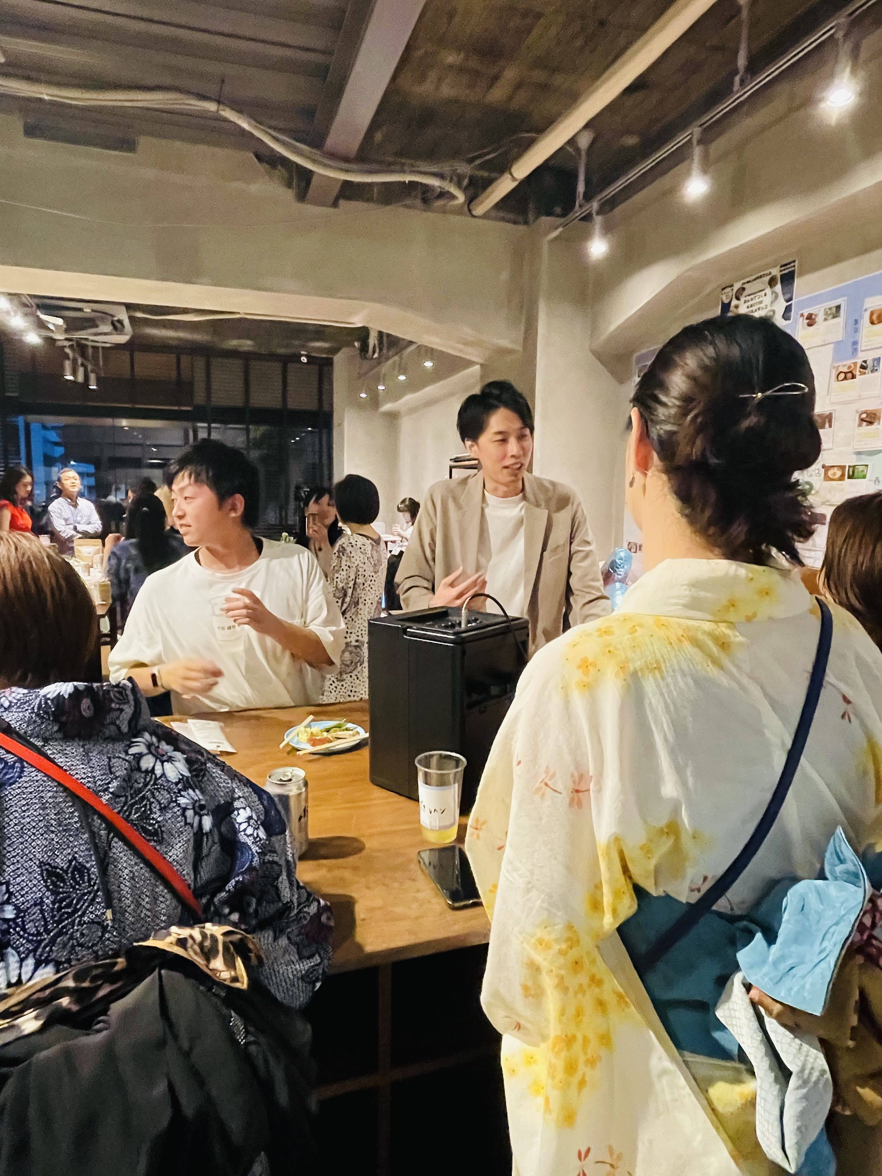 イベントレポート】 第3部：繋がる・交流会「夜のDEEPな茶会