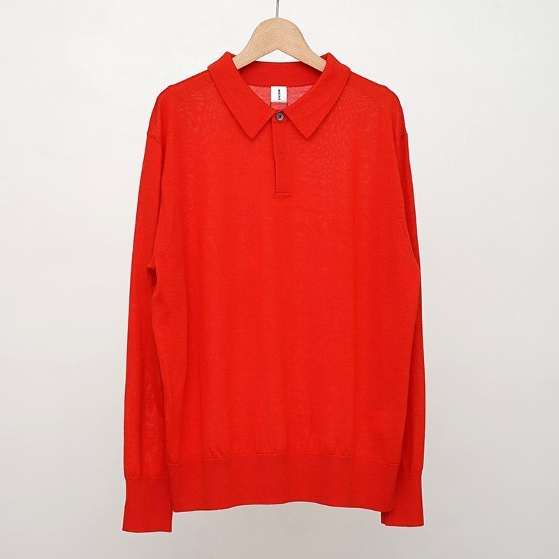 ジャストなサイズが気分！【MEIAS】よりBASICなポロ。WOOL POLO