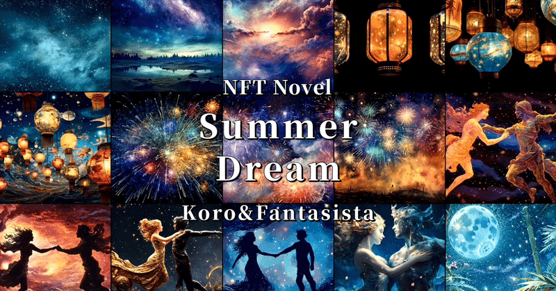 NFT小説　夏夢（カノン）NFT Novel 　”Summer Dream”　Koro＆Fantasista