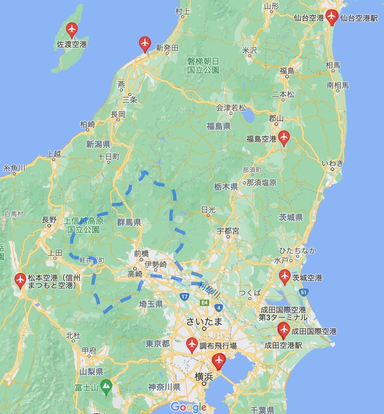 群馬へ行こう…検討から到着まで｜かぼちゃかべ