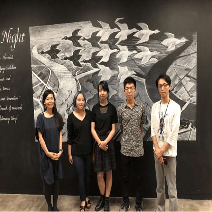 エッシャーの名画「昼と夜」がAITに登場！？ ー科学知識と芸術的技量の