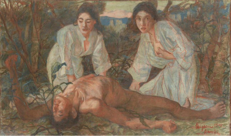 ワタクシ流☆絵解き館その244 青木繁、白馬会出品作こぼれ話。｜瀬戸風 凪