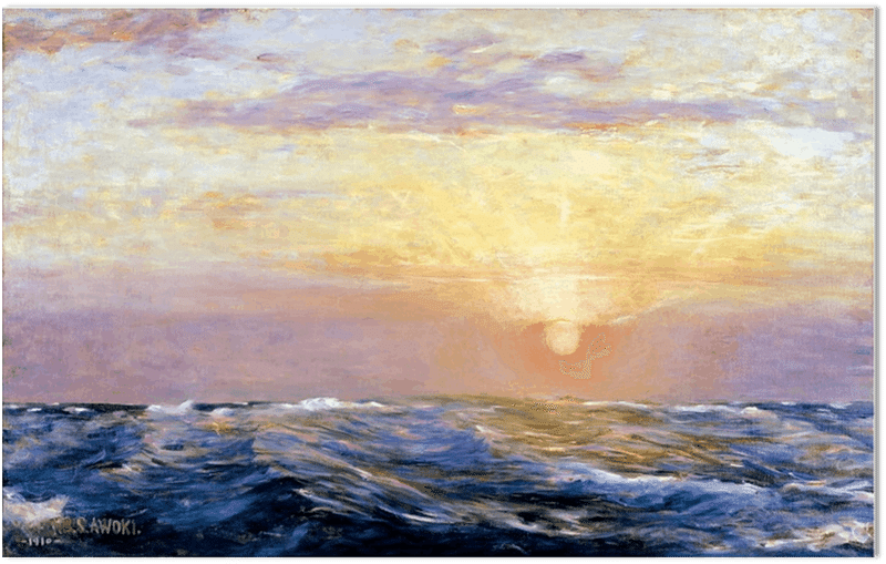 ワタクシ流☆絵解き館その244 青木繁、白馬会出品作こぼれ話。｜瀬戸風 凪