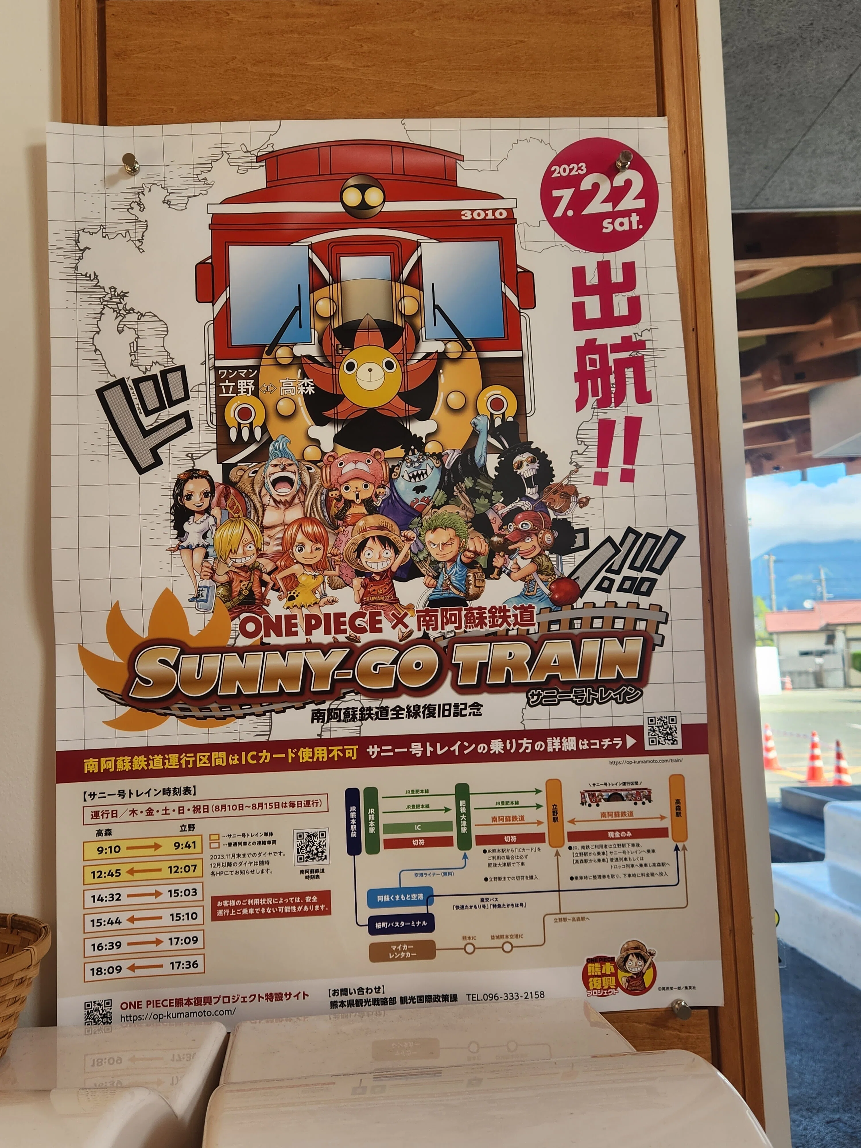 南阿蘇鉄道OPサニー号トレインの旅【備忘録】｜ぎんこ