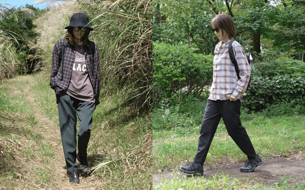 圧倒的な美シルエット。ハズカシクナイ登山パンツが完成｜BLACK