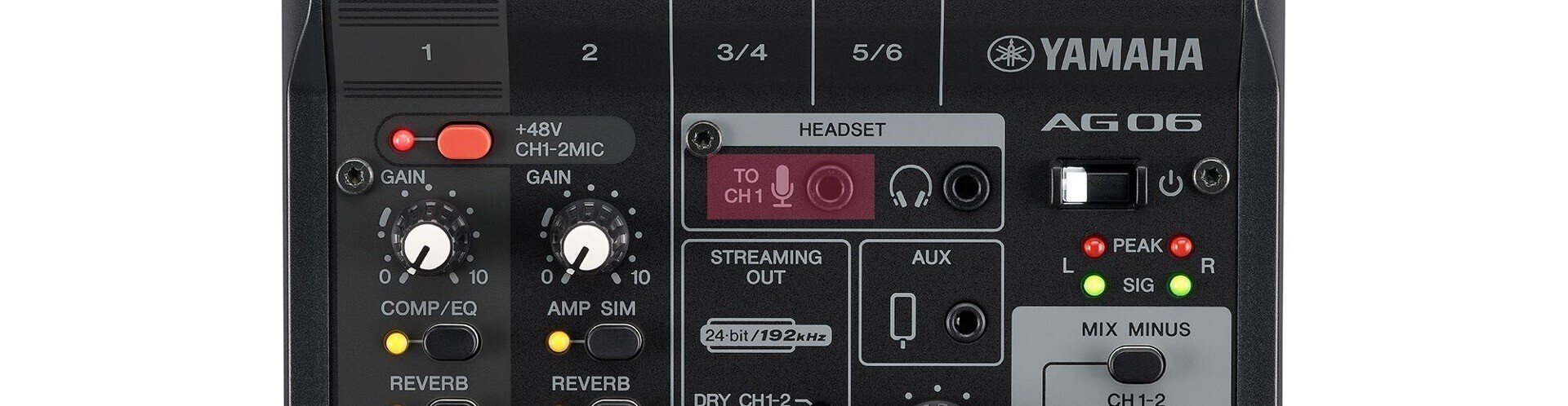 AG06 MkⅡの入力仕様を確認する 〜ATEM Mini × AG06を考える AG06 MkⅡの入力仕様を確認する 〜ATEM Mini × AG06を考える