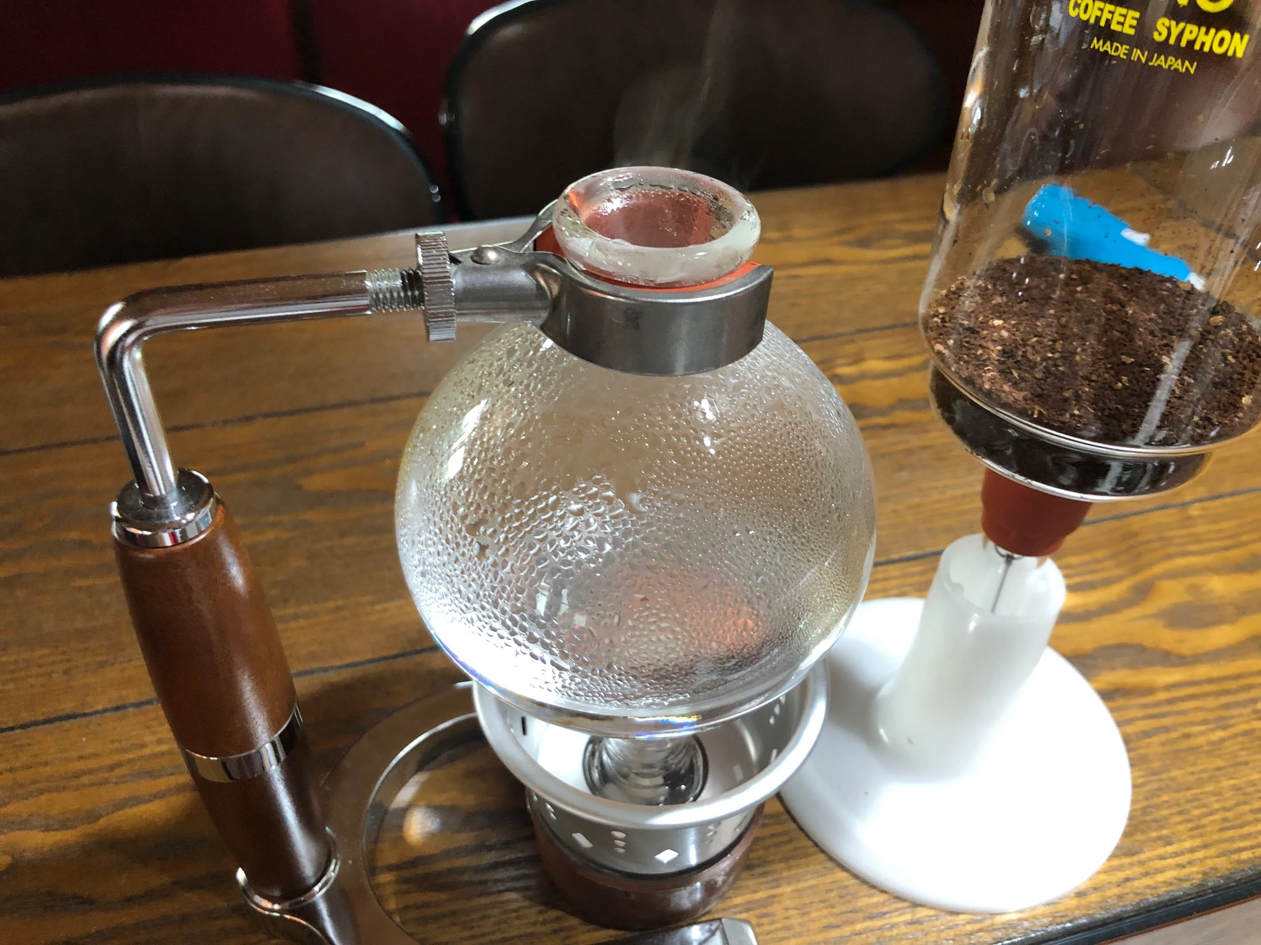 今日のコーヒー＃061 ブルーマウンテン（サイフォン）｜Jin Coffee
