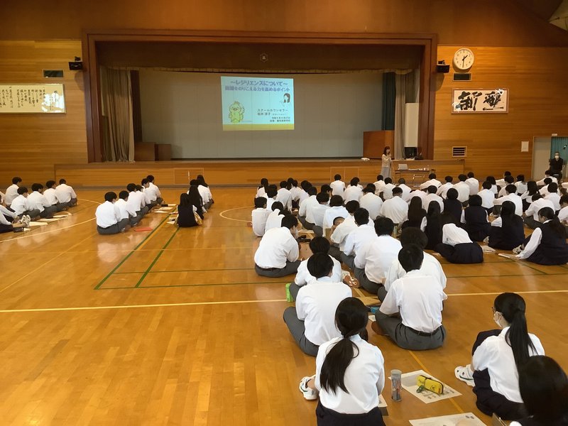 9月27日(水)保健講話を実施しました|新潟県立豊栄高等学校 9月27日(水)保健講話を実施しました|新潟県立豊栄高等学校