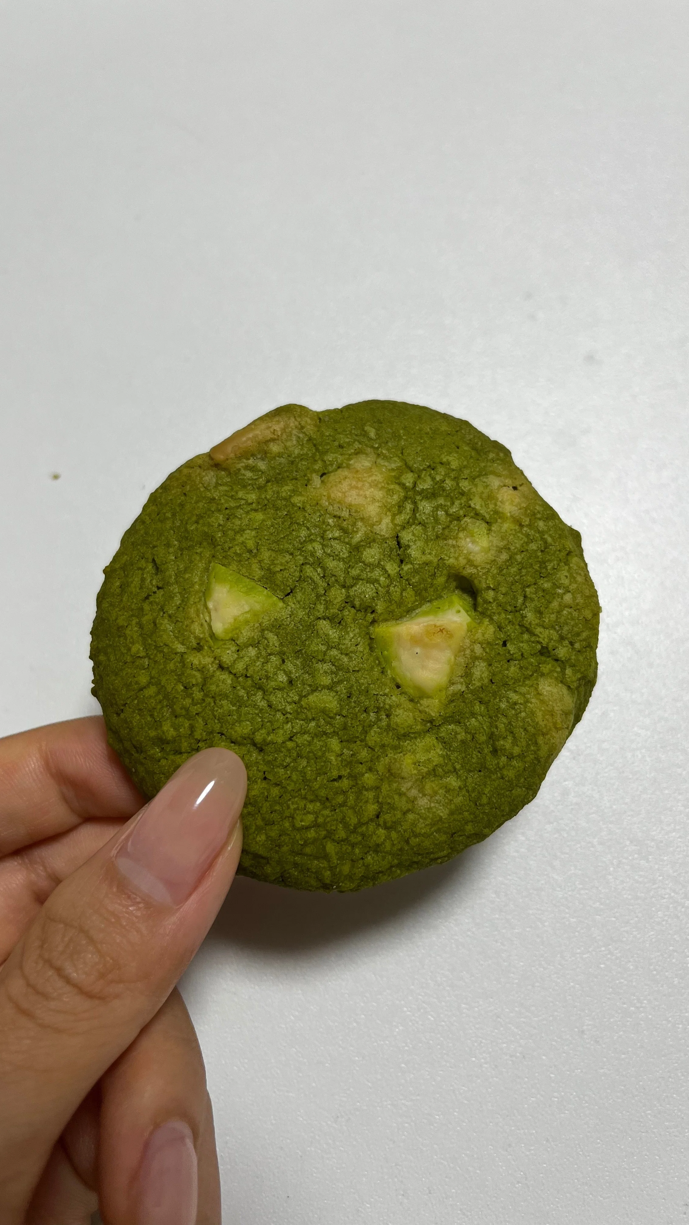 抹茶ホワイトチョコしっとりクッキー「おぼろづき」ができるまで…Part2