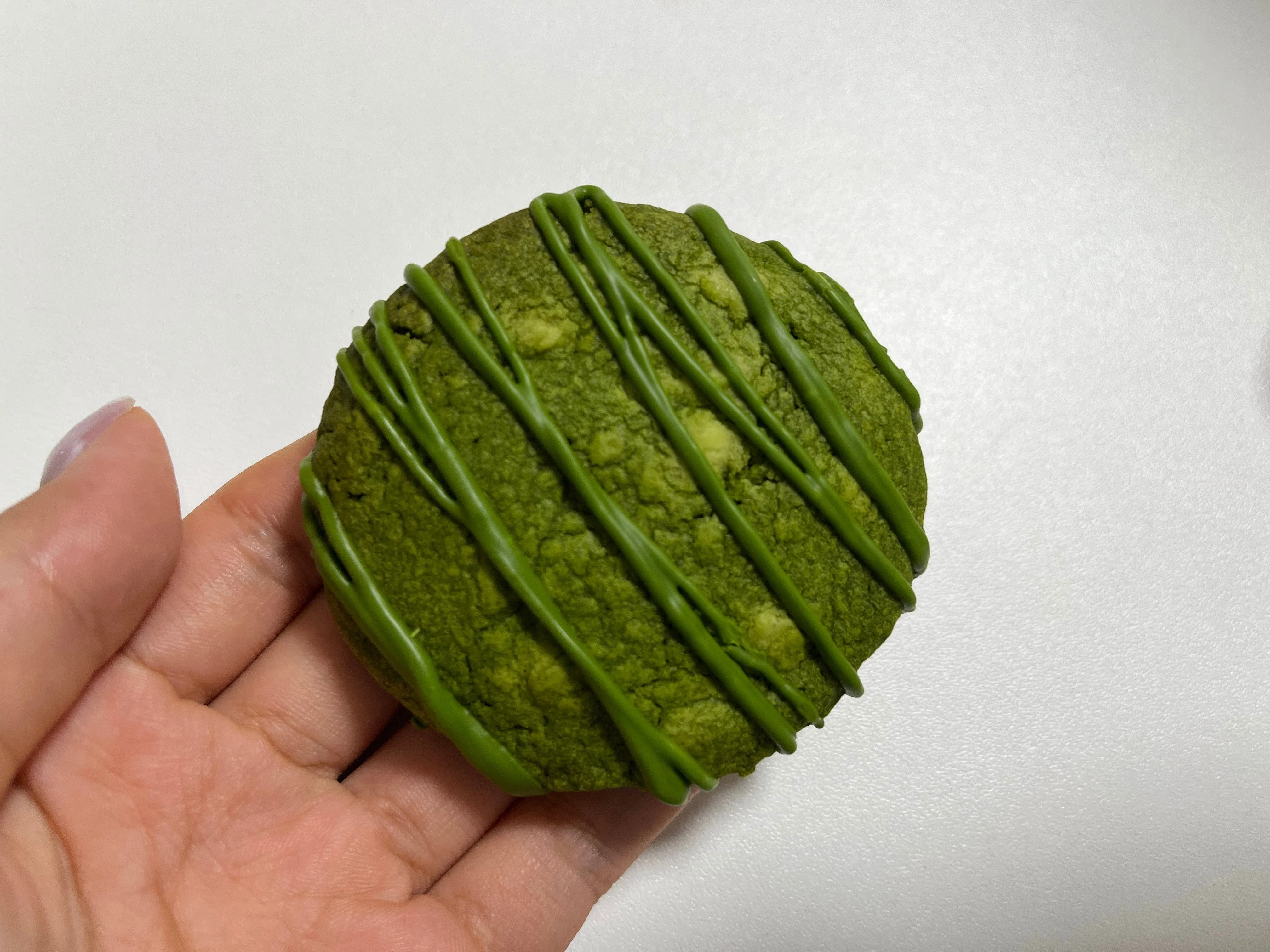 抹茶ホワイトチョコしっとりクッキー「おぼろづき」ができるまで…Part2