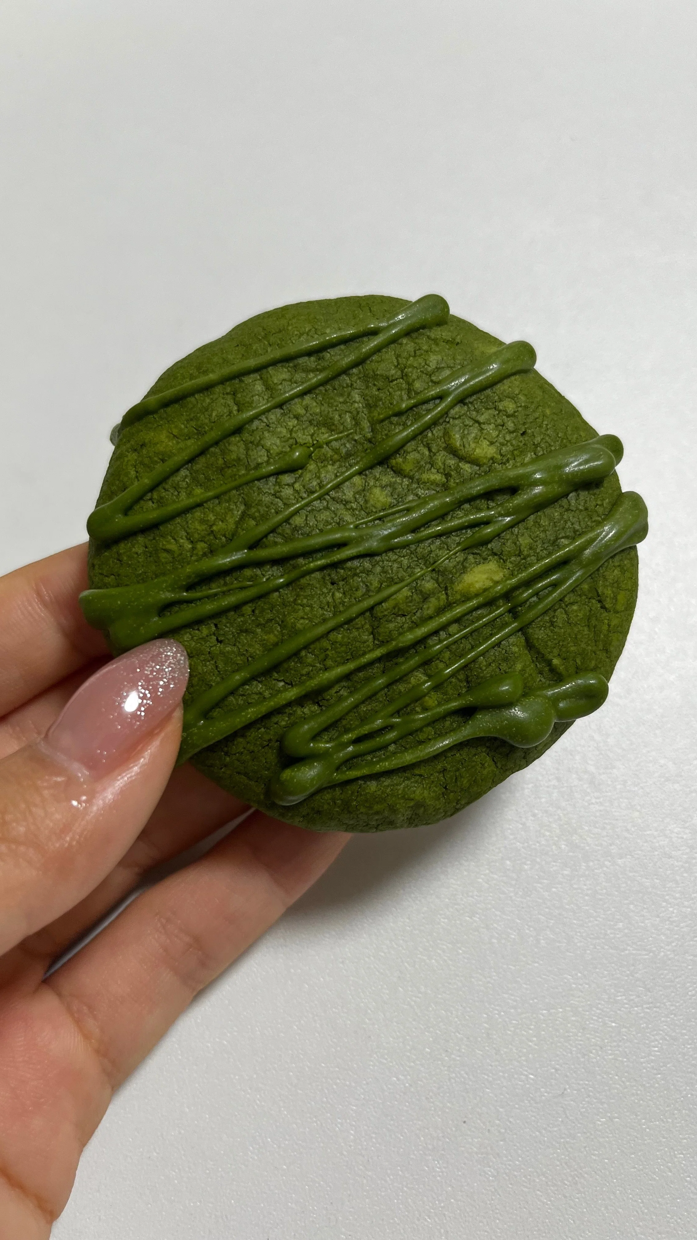 抹茶ホワイトチョコしっとりクッキー「おぼろづき」ができるまで…Part2