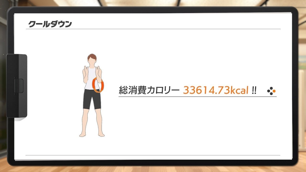 リングフィットアドベンチャー』フィットネスマスター（3周目
