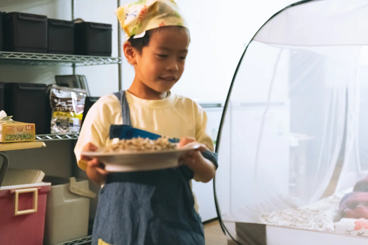 Salt Rules My Son's Rules and Oyster Mushroom Salt Japchae|高松かずゆき|農家
