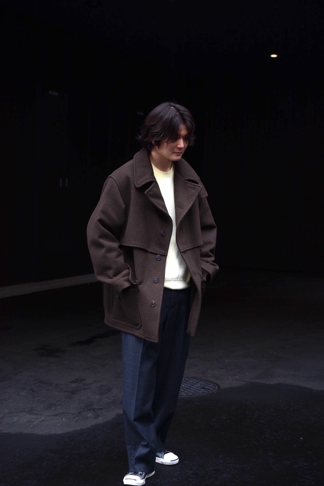 最終価格～新品❇️圧縮ウールフロッキー柄コート❇️SUPEPOSERが好き方にも TOP FLOOR(トップフロア) 総合ファッション通販サイト – TOPFLOOR