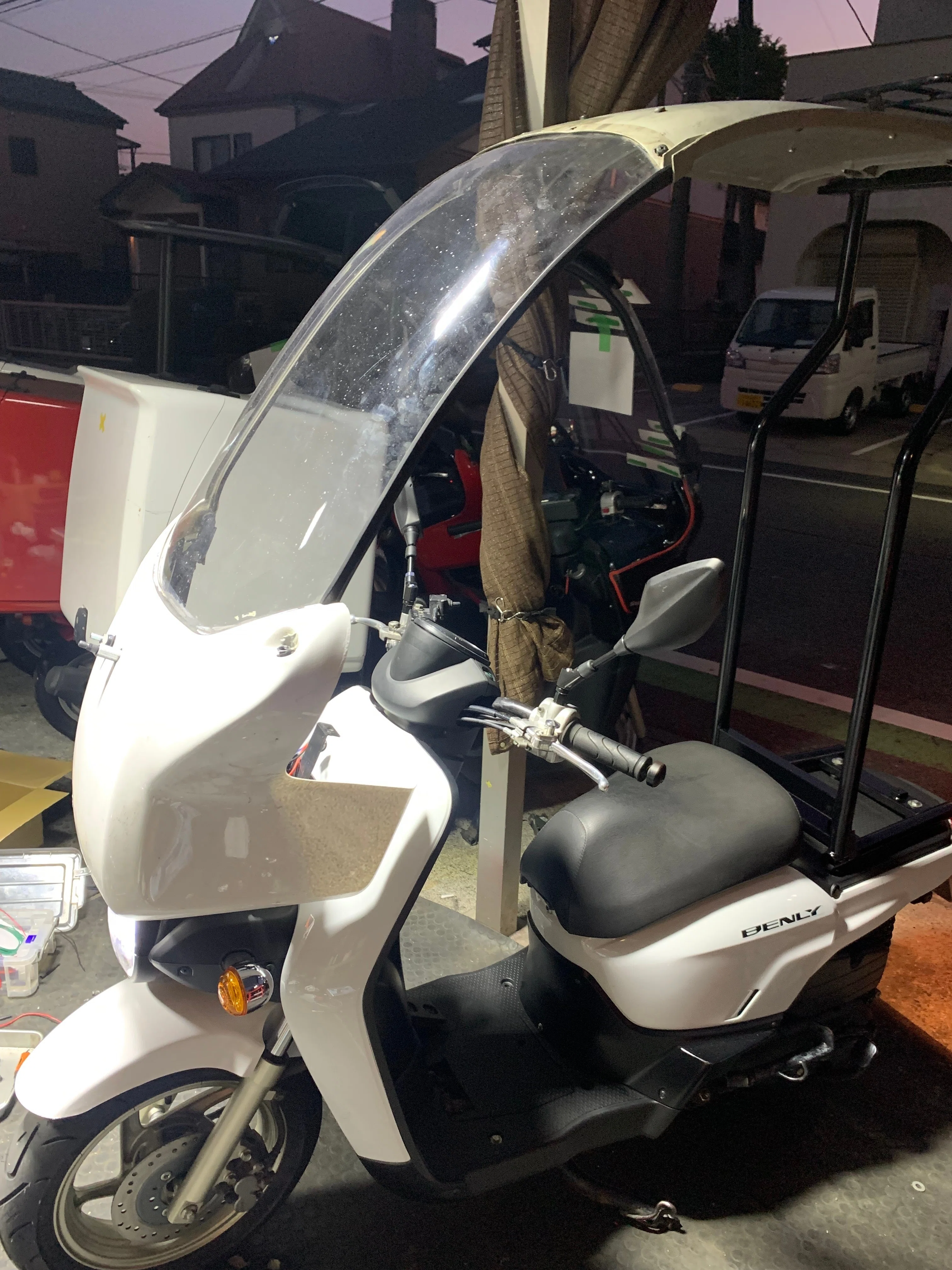 ベンリィ110改 スーパーベンリィ125ルーフ開発➀|suzukimotors ベンリィ110改 スーパーベンリィ125ルーフ開発➀|suzukimotors