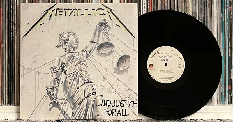 メタリカ 「...And Justice for All」 日本盤レコード Metallica - And Justice For All CD - JAPANESE IMPORT with