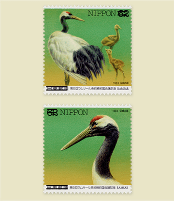 第2696回 日本の鳥の切手｜翆野 大地