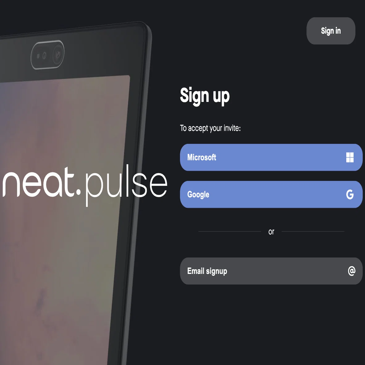 Neat Pulse - アカウント作成｜Yuki Iwagishi