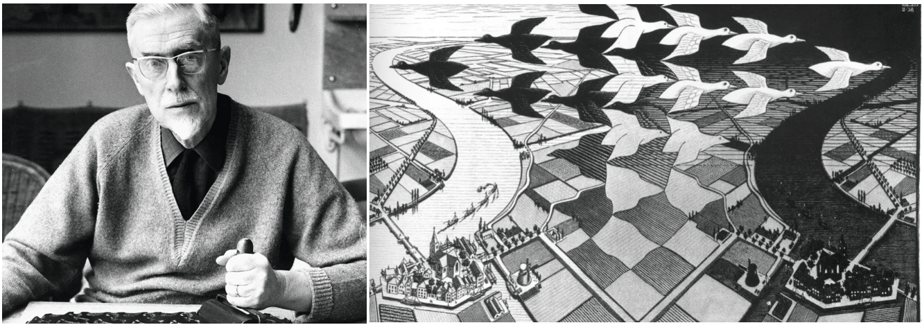 エッシャーの名画「昼と夜」がAITに登場!? ー科学知識と芸術的技量の エッシャーの名画「昼と夜」がAITに登場!? ー科学知識と芸術的技量の