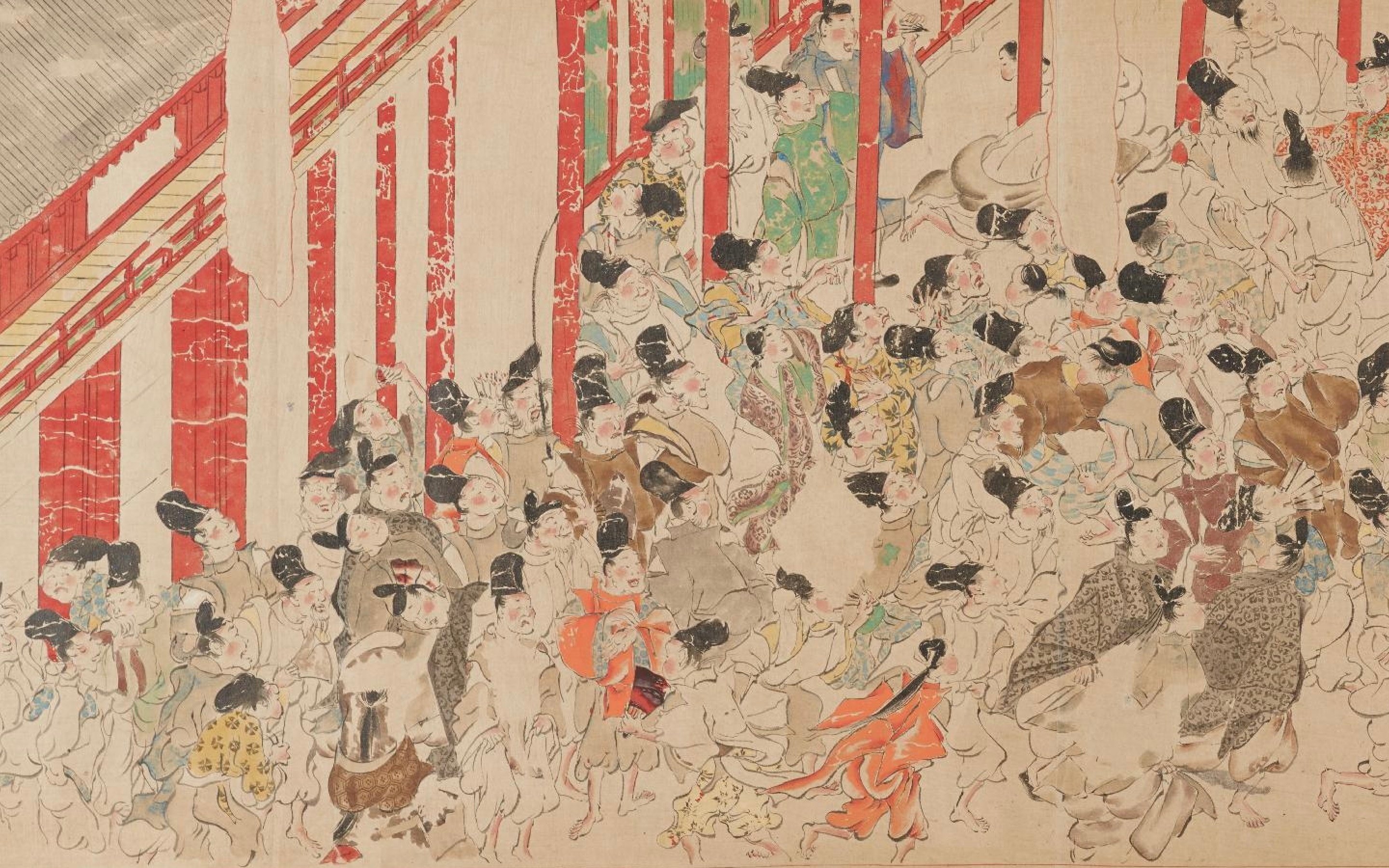 国宝『伴大納言絵巻』のストーリーを(講談風に)ざっくり解説 国宝『伴大納言絵巻』のストーリーを(講談風に)ざっくり解説