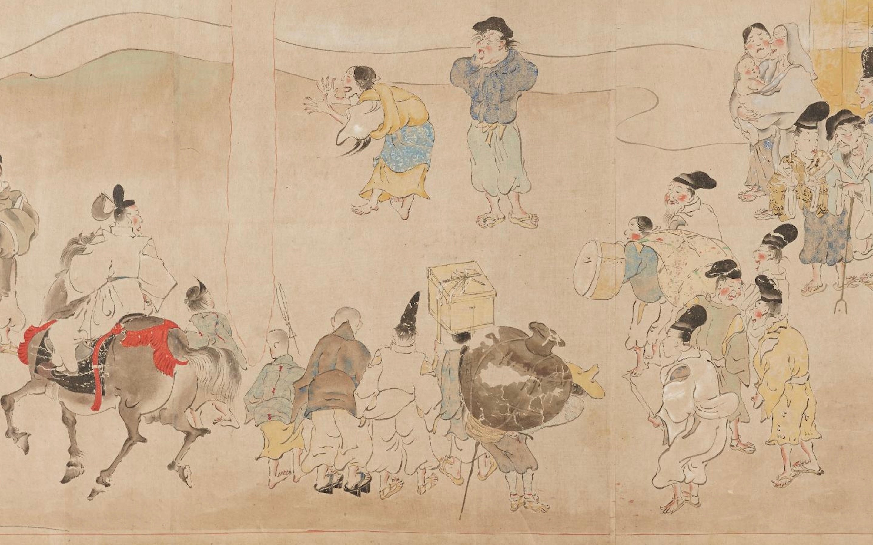 国宝『伴大納言絵巻』のストーリーを（講談風に）ざっくり解説