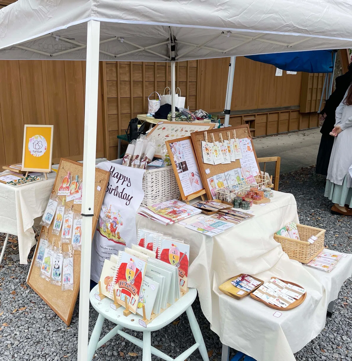地元のマルシェから東京のイベントまで出店してみて|torisunとりさん イラストレーター