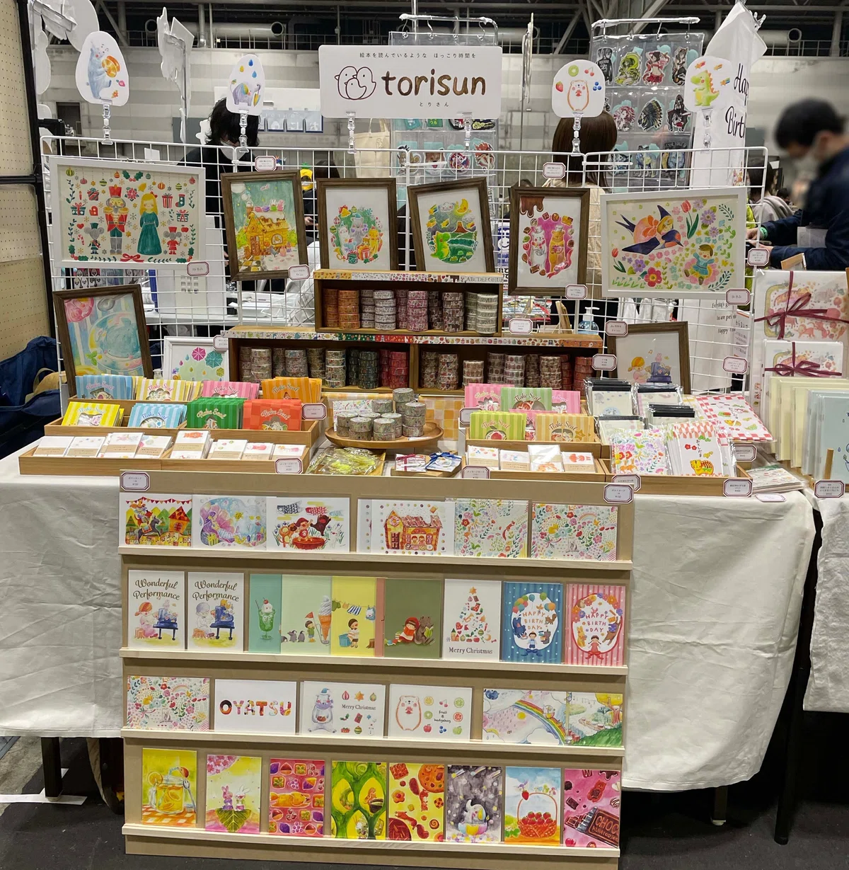 地元のマルシェから東京のイベントまで出店してみて|torisunとりさん イラストレーター